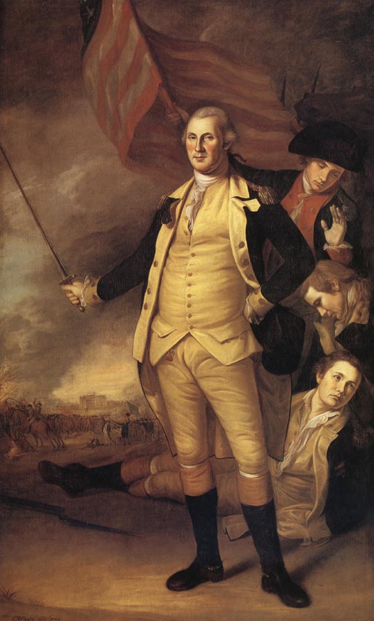 Washington at the Battle of Princeton,January 3,1777